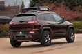 “The Jeep® Cherokee Trail Carver is for trail addicts seeking a vehicle with the capabilities to handle the rugged off-road, while projecting a unique, customized and luxurious look on the streets. It is one of 20 Mopar-modified vehicles that are headed to the 2013 SEMA show in Las Vegas in November.”