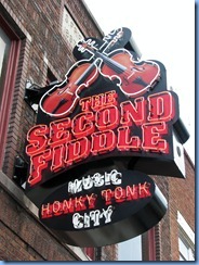 9657 Nashville, Tennessee - Discover Nashville Tour - downtown Nashville Broadway Street -The Second Fiddle Honky Tonk