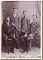 .Domenico(Domingo)Alessandro,Giuseppe(mi abuelo) y Antonio Russo Cino-Moca RD 1907