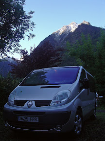 En el camping, Cauterets