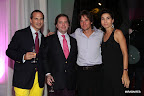 Leo Montes, Sebastián Braun y Teodelina Detry.