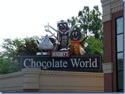 1979 Pennsylvania - Hershey's, PA - Hershey Chocolate World sign 1979 Pennsylvania - Hershey's, PA - Hershey Chocolate World sign