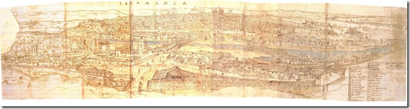 Salamanca-Anton Van den Wyngaerde-1570 Salamanca-Anton Van den Wyngaerde-1570