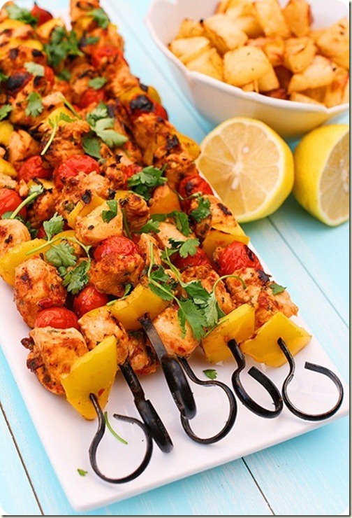 Spicy-Chicken-Kebabs-with-Lemon-Pota