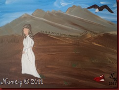 by the desert road