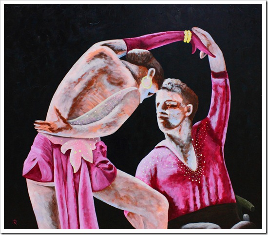 dancers painting