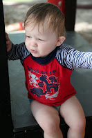 Ted in the playground