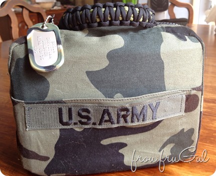 Army Scripture Case - Back