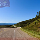 Estrada para Watson Lake, Yukon, Canadá