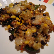 Quinoa Stuffed Poblanos