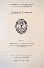 katies graduation graduation program front