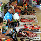 The Meeting House Quickly Transforms Into A Market Selling Crafts - Suva, Fiji