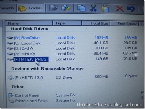 การใช้ mini Windows XP จากแผ่น Hirent Boot CD image-2045