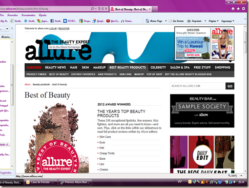 Best of Beauty Allure Allure