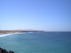 Seashore view in El Cotillo Seashore view in El Cotillo