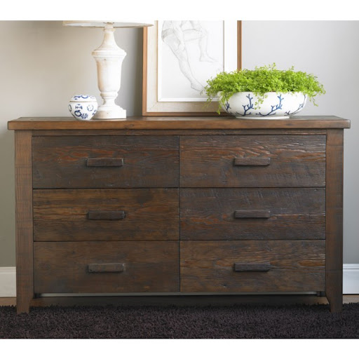 Made from reclaimed Douglas fir, these Classic dressers from VivaTerra are also constructed in the U.S.