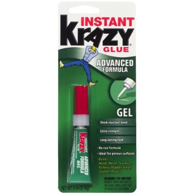 Krazy glue is a miracle worker. Especially for that favorite vase that was broken en route. (target.com) Krazy glue is a miracle worker. Especially for that favorite vase that was broken en route. (target.com)