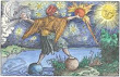 Woodcut From Petrarch Das Gluchbuch Augsburg 1539