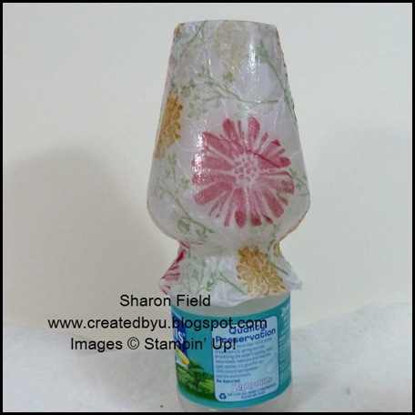 Love and Care, Summer Mini, Super Saturday Tutorial, Sharon Field, Decoupage on Glass, Decoupage Vase, Luminary, Pencil Cup, fathers day, Gift, Birthday, Created By You, Tutorial, Step by Step
