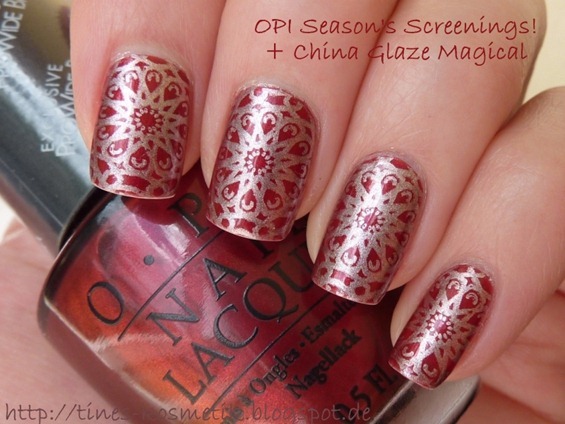 OPI Season's Screenings Stamping 3