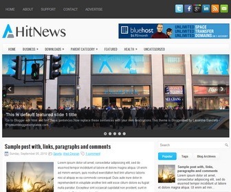 HitNews-Blogger-Template