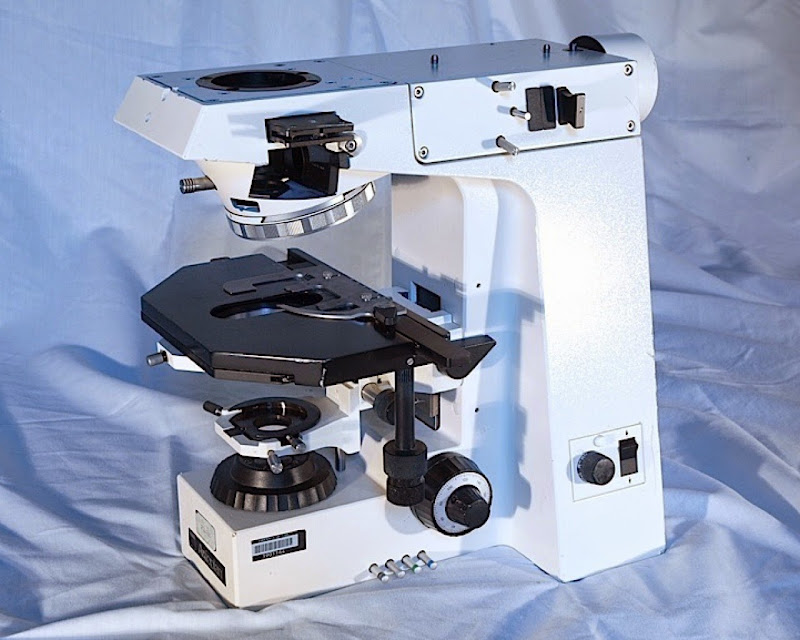Zeiss AXIOPLAN Fluorescent Microscope Frame with Stage eBay