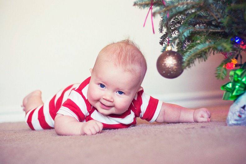 christmas_four_month_baby