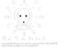 [AA]きょうのわんこ