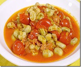 Zuppa di fave fresche 