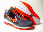 Releasing Now: Nike LeBron 7 Grey / Orange <strike>Eastbay</strike> Exclusive nike air max lebron 7 gr grey white orange 2 02 Releasing Now: Nike LeBron 7 Grey / Orange <strike>Eastbay</strike> Exclusive
