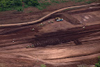 Early work has already started at the project site, despite ongoing legal battles over environmental licences.
Photograph: Marizilda Cruppe/Greenpeace