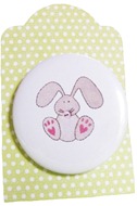 OOAKLY bunny badge
