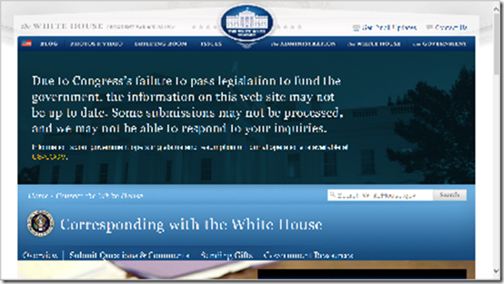 white house website