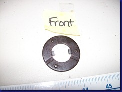 Clamp washer - front