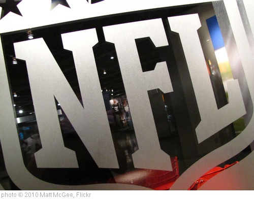 'NFL logo' photo (c) 2010, Matt McGee - license: http://creativecommons.org/licenses/by-nd/2.0/