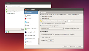 Skype in Ubuntu 64BIT con tema Clearlooks