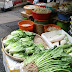 Commerce de légumes frais