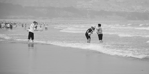 Qingdao - Plage shilaoren 石老人