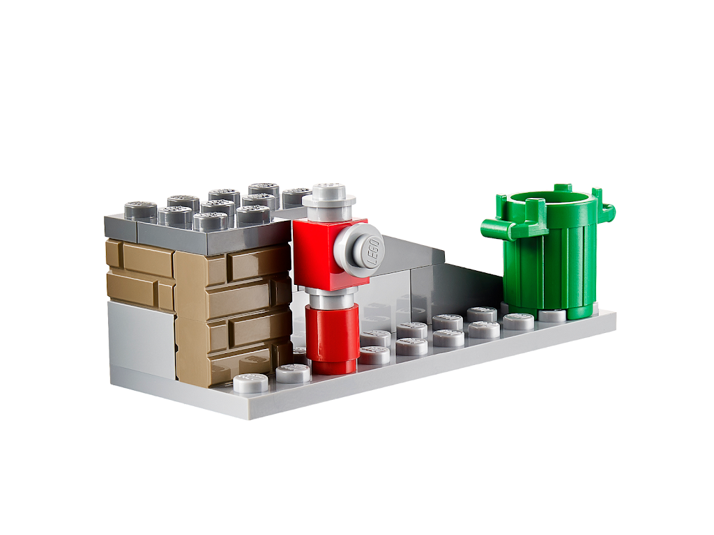 Bricker - Brinquedo contruído por LEGO 60042 High Speed Police Chase