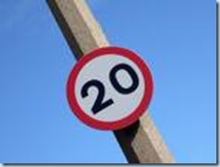 images 20mph sign