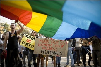 protesto LGBT
