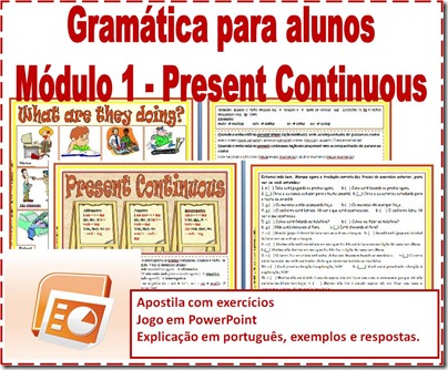 Capa present continuous