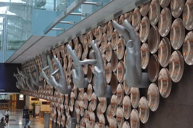 Delhi Airport Art