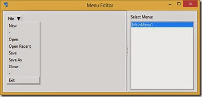 FileMenu FileMenu