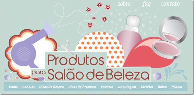 PRODUTOS PARA SALÃO DE BELEZA