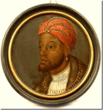 Alemão ou flamengo. Retrato homem negro rico, 1540 Antuérpia. Alemão ou flamengo. Retrato homem negro rico, 1540 Antuérpia.