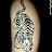 tribal tiger, tattoo von maxim spektor, tintenrausch köln