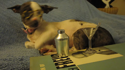 Soon things began to appear a bit blurry.  Perhaps a placebo effect....
