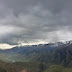Storm over the valley of the Kichi Naryn River, Kyrgyzstan