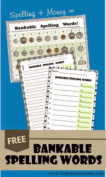 FREE Bankable Spelling Words Activity - kids will have fun practicing counting money, learning money for kids with this free printable that helps kids practice spelling words at the same time. This is such a fun printable worksheets for kindergarten, 1st grades, 2nd grade, 3rd grade, and 4th grade students. Perfect for interdisciplinary math centers, homework, and homeschool students. BRILLIANT!! FREE Bankable Spelling Words Activity - kids will have fun practicing counting money, learning money for kids with this free printable that helps kids practice spelling words at the same time. This is such a fun printable worksheets for kindergarten, 1st grades, 2nd grade, 3rd grade, and 4th grade students. Perfect for interdisciplinary math centers, homework, and homeschool students. BRILLIANT!!